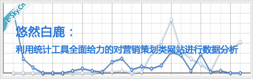 悠然白鹿：利用统计工具全面给力的对营销策划类网站进行数据分析